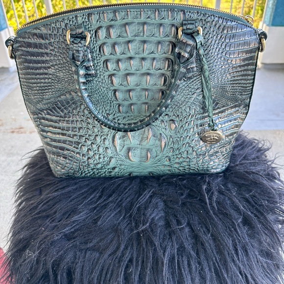 Brahmin Duxbury Obsidian with credit card holder - Picture 2 of 5